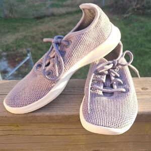 🌿 Allbirds Tree Runners – Women’s Size 8 – Heather Purple Gray 🌿